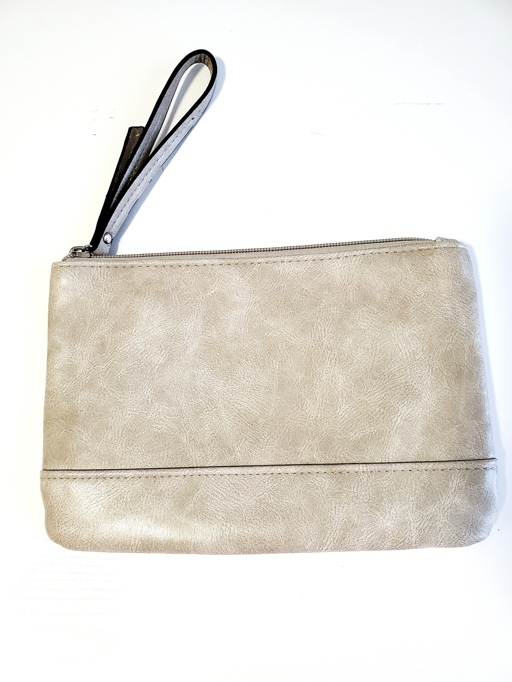 Wristlet Clutch in Light Beige — Women Bags